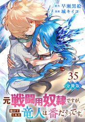 元戦闘用奴隷ですが、助けてくれた竜人は番だそうです。【分冊版】35